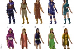 Sibling Character Design A